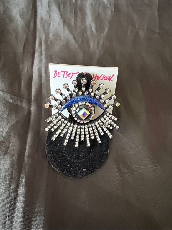 Betsey Johnson Jewelry - Betsy Johnson Faux Stone Evil Eye Cocktail Ring One Size